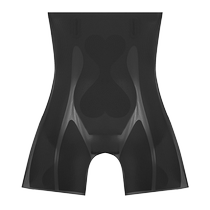 Womens safety pants anti-exposure summer ice silk thin high-waisted tummy control traceless non-curling leggings and underwear two-in-one