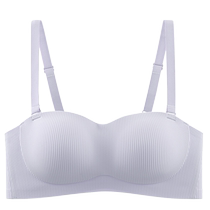 Seamless underwear for women in summer thin style large breasts small breasts push-up auxiliary breasts anti-sagging beautiful back new bra