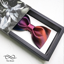 NOTKNOT original wedding wedding wedding groom best man gift British bow neon gift box men bow tie