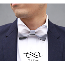 notkNot original high quality handmade neckline New Lang Clay Landscape Printed Bow Tie Gift