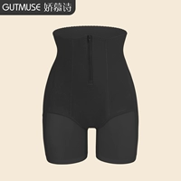 Черные шорты, высокая талия