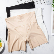 Safety pants anti-walking light Women Summer thin section High waist closets Bottom Shorts Ice Silk No Marks Big Code Fat Mm Extractable Wear