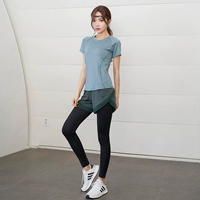 Зеленый комплект, штаны, короткий рукав