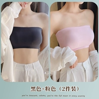 Черные розовые бретели