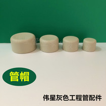 Weixing gray PPR cold and hot water pipe accessories pipe cap plug 20 25 32 40 50 63 75 90 110