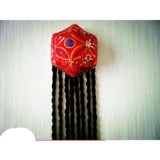 Аксессуар для волос, шапка в форме цветка, этническое детское ювелирное украшение