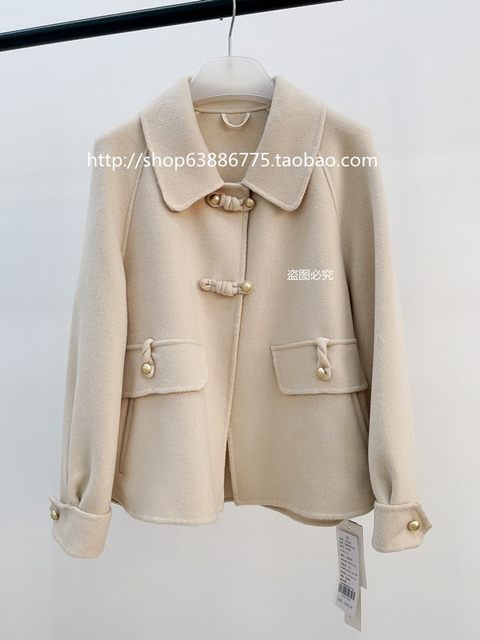 2023 ຮູບແບບໃຫມ່ຂອງເກົາຫຼີຂະຫນາດນ້ອຍດູໃບໄມ້ລົ່ນແລະລະດູຫນາວຂົນສັ້ນຄົນອັບເດດ: ຂອງແມ່ຍິງ Versatile Woolen Jacket ແມ່ຍິງ 382