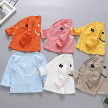 Child sunscreen light and thin breathable boy woman baby sunscreen jacket Summer beach infant air conditioning cardiovert