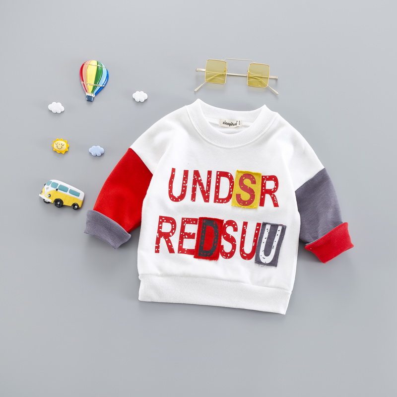 Men and women children's autumn 2021 new Korean version of the tide clothing 1-3-2-4-year-old baby T-shirt long sleeve children's fashion autumn top