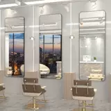 Самоадлеяние парикмахерскую зеркало для парикмахерской Специальной интернет-магазин знаменитостей, красотка зеркало высокое определение, парикмахерское полы, зеркало