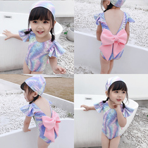 (Broken code clearance) childrens swimsuit one ins girls baby baby mermaid princess swimsuit swimsuit