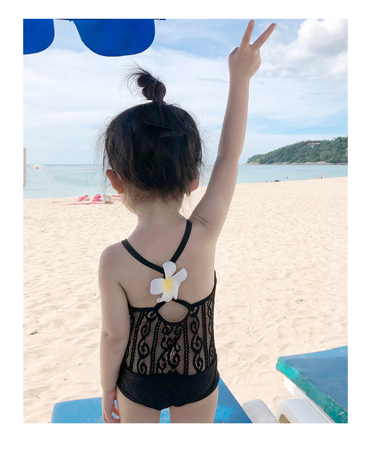 Đồ bơi cho trẻ em gái Cô gái Xiêm Sexy Ren dễ thương Em bé Đồ bơi Ins Công chúa Đồ bơi kỳ nghỉ - Bộ đồ bơi của Kid đồ bơi trẻ em nữ 12 tuổi