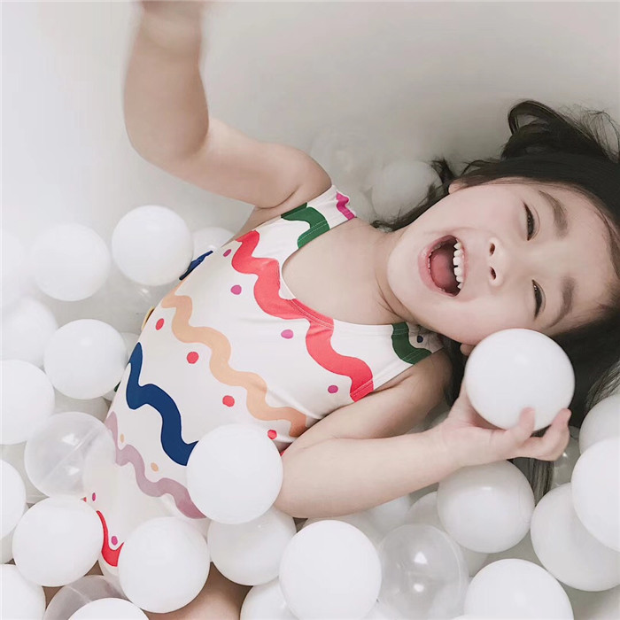 Đồ bơi cho trẻ em Bé gái Cô bé Đồ bơi Cô bé Xiêm Cô bé dễ thương Công chúa nhỏ Hàn Quốc Đồ bơi Spa bộ bơi cho bé