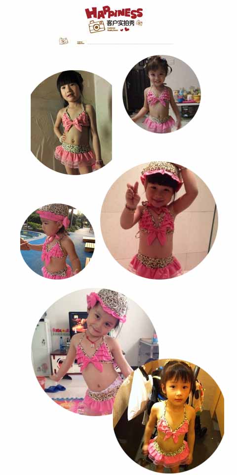 Cô gái Hàn Quốc bikini bikini áo tắm bé gái chia nhỏ công chúa thiên nga váy áo tắm bé gái dễ thương - Bộ đồ bơi của Kid bikini trẻ con
