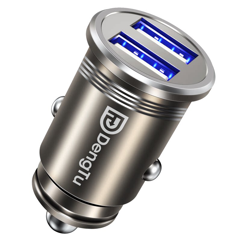 车载充电器快充汽车用点烟器usb转接头车内点火转换插头接口车充