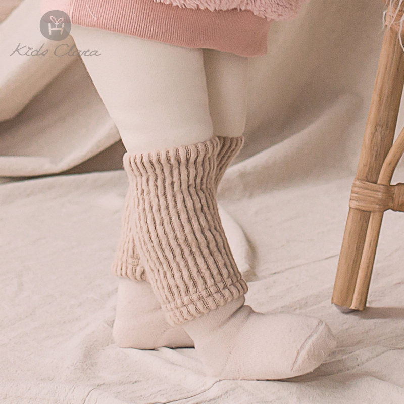 South Korea imported baby trousers winter style plus velvet baby pants thickening warm children's bottoming warm pants