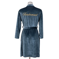 [Подружка невесты] серая утренняя халата