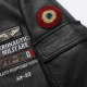 ເສື້ອກັນໜາວຜູ້ຊາຍ ເສື້ອກັນໜາວ ລົດຈັກ ໜັງກະທັດຮັດ ສັ້ນກະທັດຮັດ pu leather jacket air force pilot casual wear