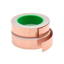 Thin copper charged strip copper foil paper 0 2 rolls of foil paper 0 02 copper foil tape conductor 05 copper 1 thermal conductivity thickening