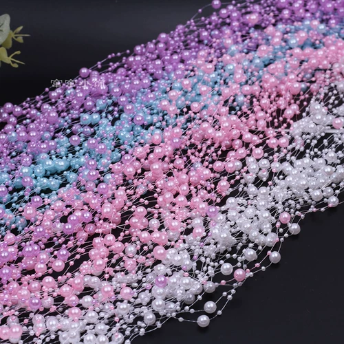 Цепь из жемчуга с кисточками, аксессуар для волос для невесты с аксессуарами ручной работы, Бибикар Толокар Плазмакар, фонарь, цепочка, «сделай сам»