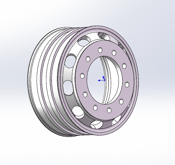 New wing model 10 proportional truck model hub 10 proportional drag head model axle wheel handmade DIY-Taobao