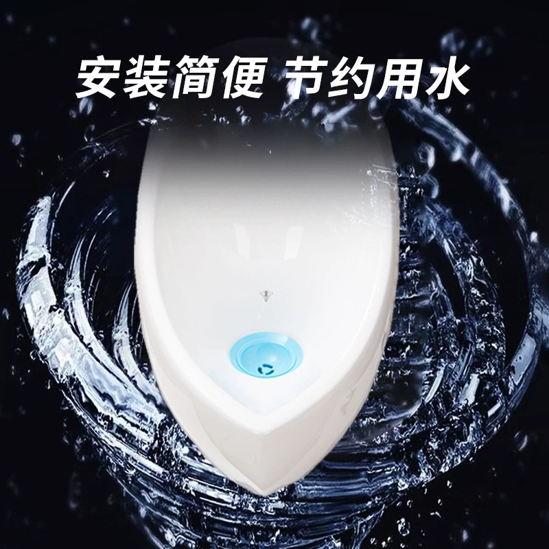 Floor-type waterless urinal hanging wall-type flush-free small poop ceramic small poop waterless urinary pocket spot 