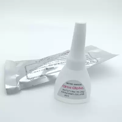 Japan aron alpha alonfa 201 glue bag AA super glue glue sticky hardware is hard plastic quick-drying
