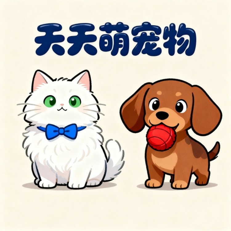 天天萌宠物用品的LOGO