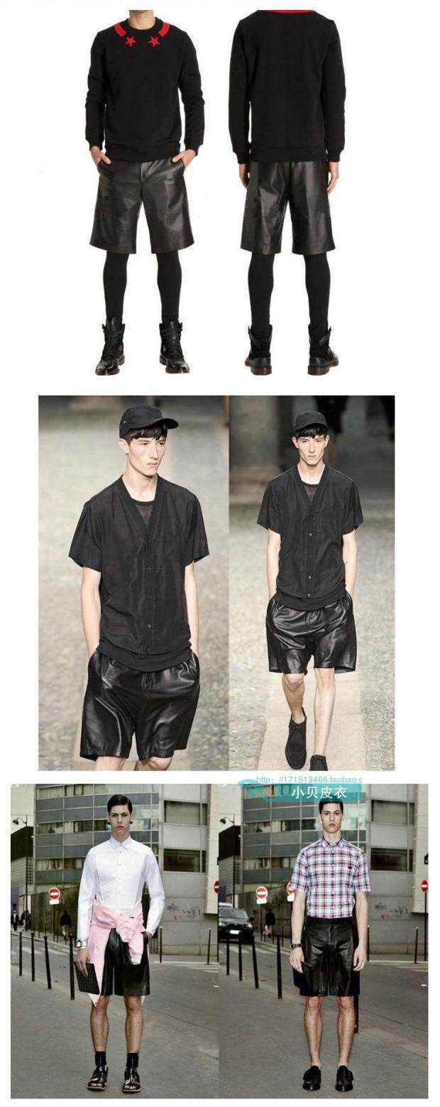 Pantalon cuir homme droit pour printemps - Ref 1492002 Image 6