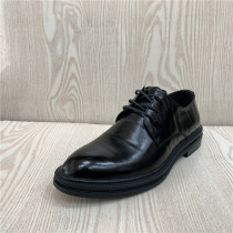 Factory cut clearance processing 2019 spring new leather mens shoes comfortable business leisure trend round head leather shoes