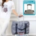 Túi du lịch gấp có thể được đặt của trường hợp xe đẩy túi du lịch xách tay công suất lớn nữ nhẹ quần áo giản dị túi duffel