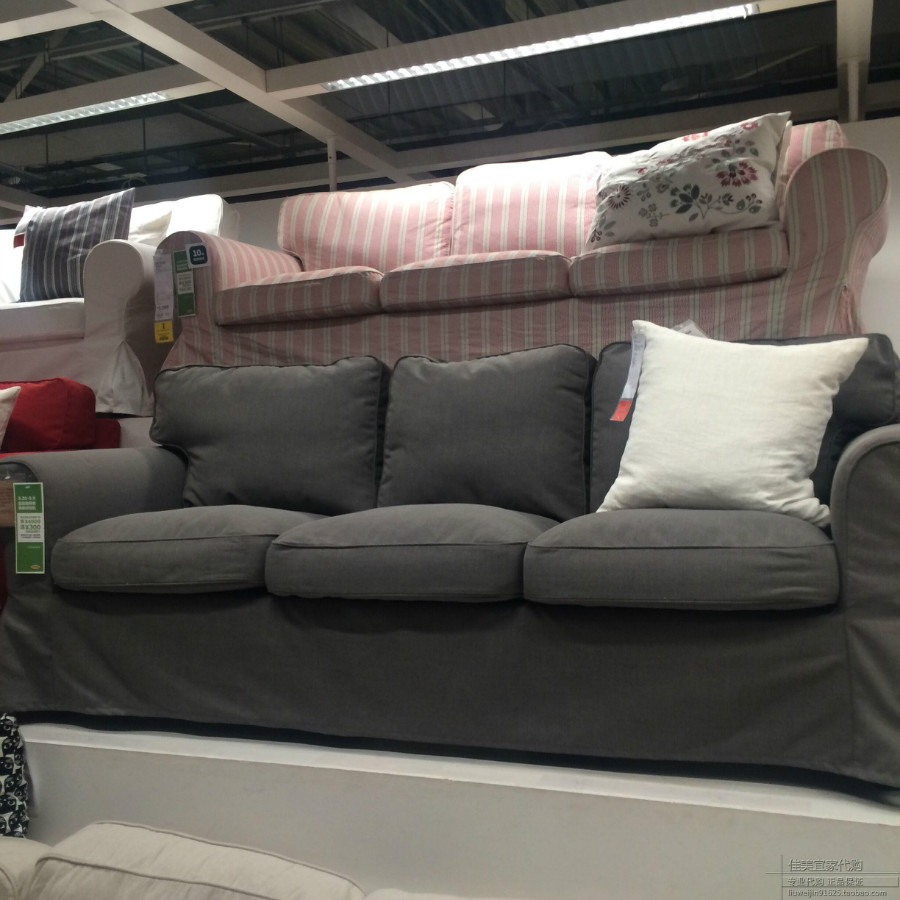 Big giá cắt Bắc Âu IKEA EKTORP ba ghế sofa nhỏ gọn sofa vải vườn hiện đại mua trong nước cổ điển - Ghế sô pha mẫu ghế sofa gỗ đẹp