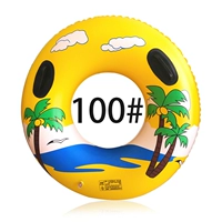 100#Круг кокосового дерева [есть ручки] Желтый (весом менее 200 фунтов)