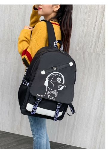 Звездное небо с зарядкой для школьников, школьный рюкзак, для средней школы, модернизированная версия, надевается на плечо, новая коллекция