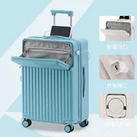 С молнией, синий