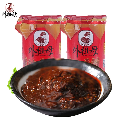 外祖母 Seasony Douban 300GX2 Приготовление пищи приготовлена ​​Douban -Fried Cai Bibbbing Douban Sauce Sichuan Cuisine Fresasing приправа