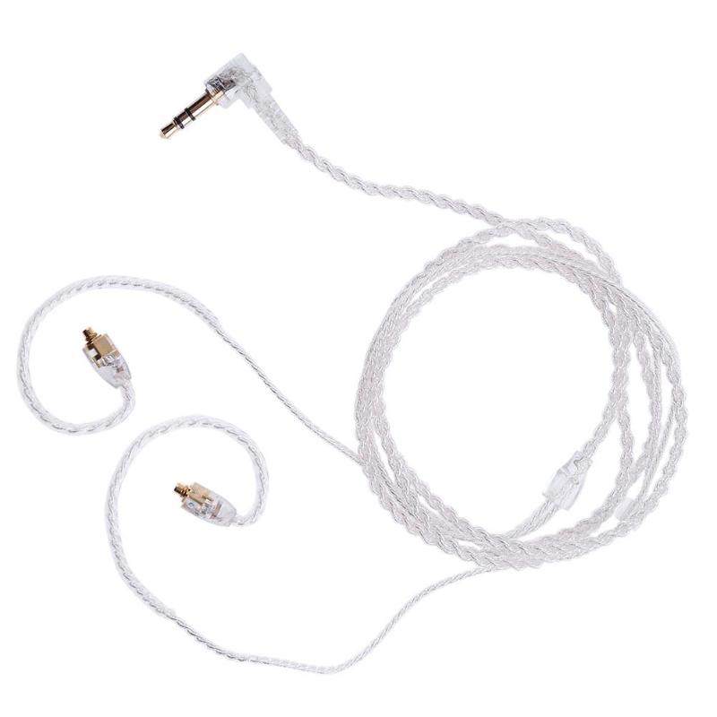 4 Core Cable Plated MCX L Bended Cable Wire for the Shure SE535