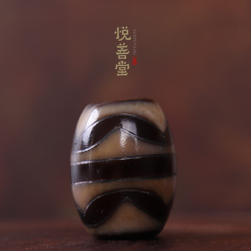 A thing a picture of the original mine Tibet tiger tooth Tianzhu to pure oil run old mine Tianzhu diy Buddha beads Hand string with beads