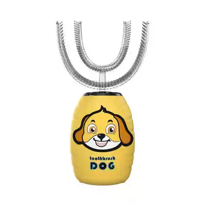 Children's toothbrush u-shaped electric male and female baby U-shaped automatic child toddler baby rechargeable household artifact