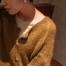 Cloud organization NO 56 Elegant Loose Contour-shirt Artisanal Wool Thread Woven Diy Warm Wool with tutorial