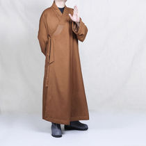 Monks clothing winter thick velvet cotton coat long gown monks robe monks clothing monks clothing warm small gown