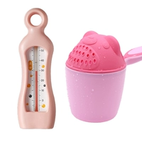 [Промывая ложка] порошок медведь+[термометр для воды] пузырь порошка