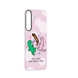 Samsung, Galaxy s25, Galaxy s25, зеленый розовый умный динозавр