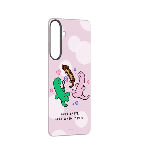 Samsung, Galaxy s25, Galaxy s25, зеленый розовый умный динозавр