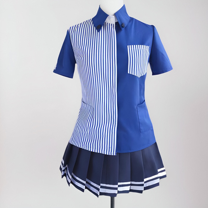 Passerby Heroine Kato Eiichi, Erika from Echizen, Arknights Rosengarten Store Staff Cosplay Costume Passerby Heroine Kato Eiichi, Erika from Echizen, Arknights Rosengarten Store Staff Cosplay Costume