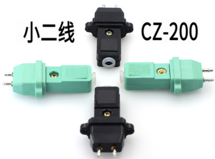 Overload protection power plug socket 2 plug-in commercial socket CZ-200 small two-core pair small second-line