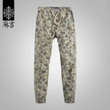 Мужские камуфляжные штаны для отдыха, свободный крой
