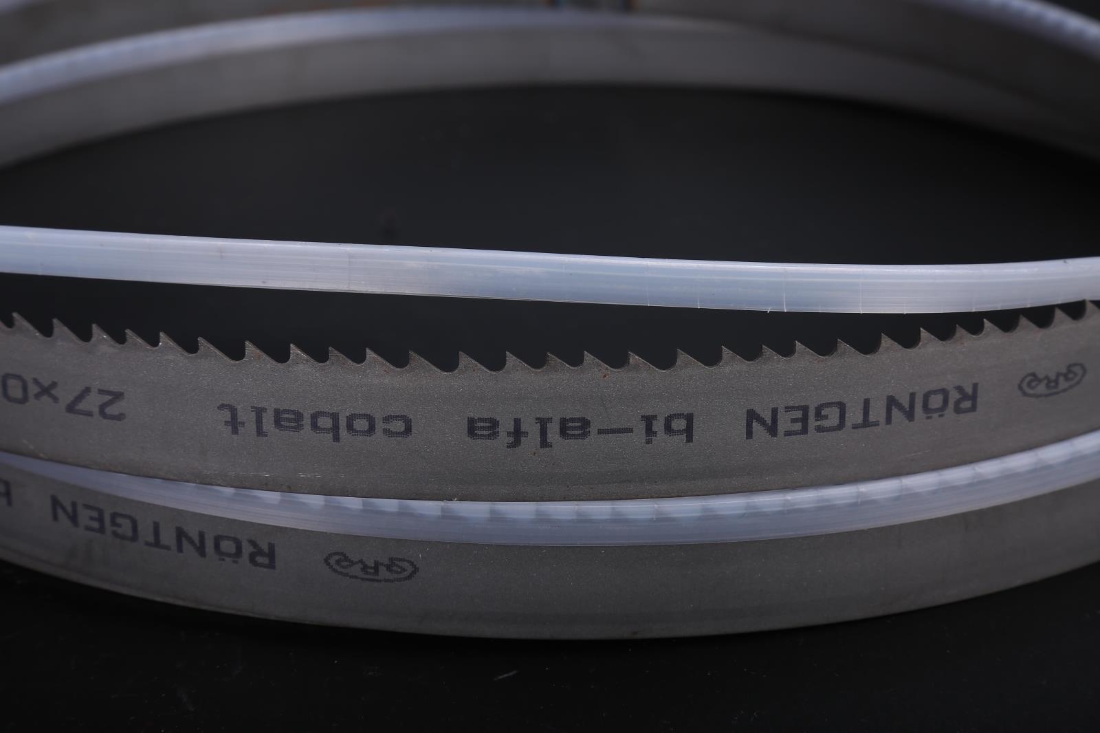 German Original Loaded Rottgen Bimetal Band Saw Strip Carbon Steel With Saw Strips 27 27 * 0 9 * 3505 Cutting Liver
