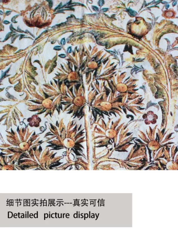 Ya Nghệ thuật trên bông dệt art gallery phòng khách âm thanh hấp thụ bông tấm thảm hoa quả sơn sâm châu Âu - Tapestry