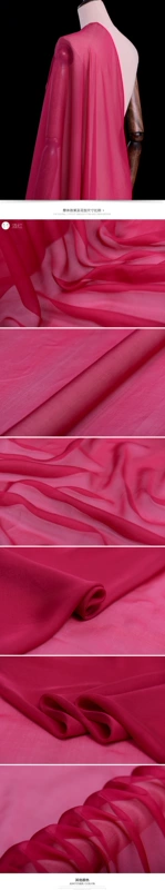 ● rắn con heo đất vàng mỏng lụa chiffon vải tằm vải lụa vải khăn sợi lụa váy - Vải vải tự làm vải họa tiết đẹp